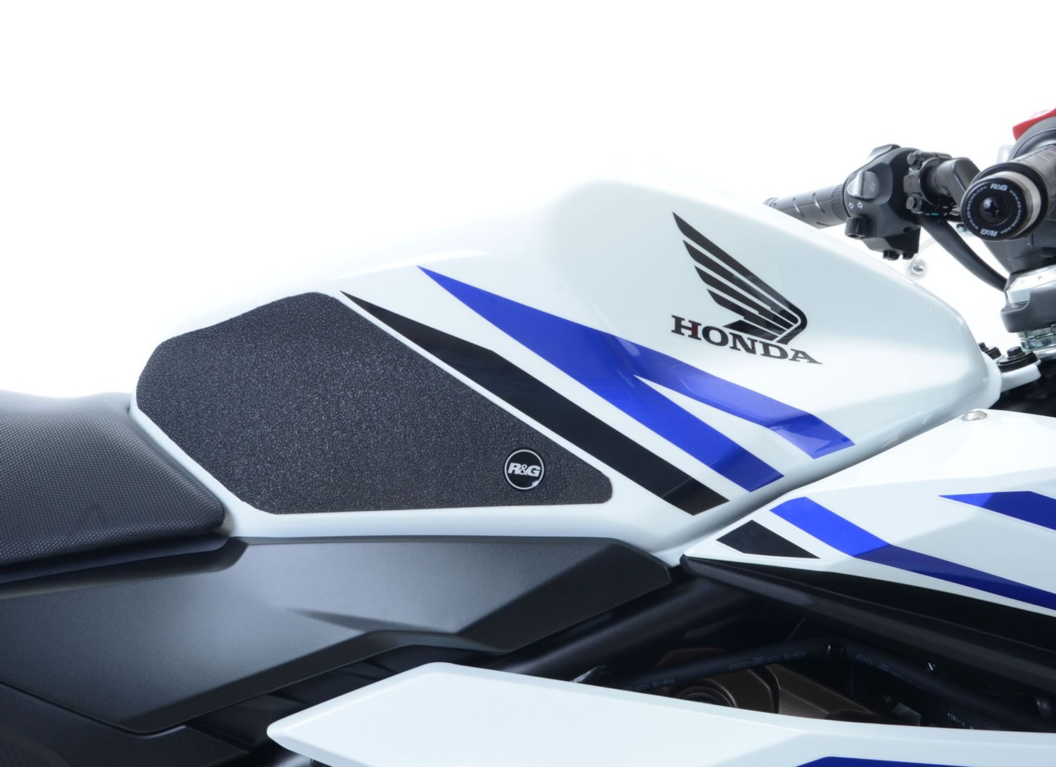 R&G Racing Tank Traction 2-Grip Kit for the Honda CBR500R '16-'22 / CB500F '16-'18 R&G Racing Tank Traction 2-Grip Kit for the Honda CBR500R '16-'22 / CB500F '16-'18